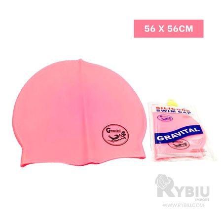 Silicon Gorro de Natacion Rosado