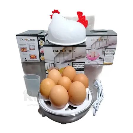 Hervidor de Huevos en Forma de Gallina Blanco