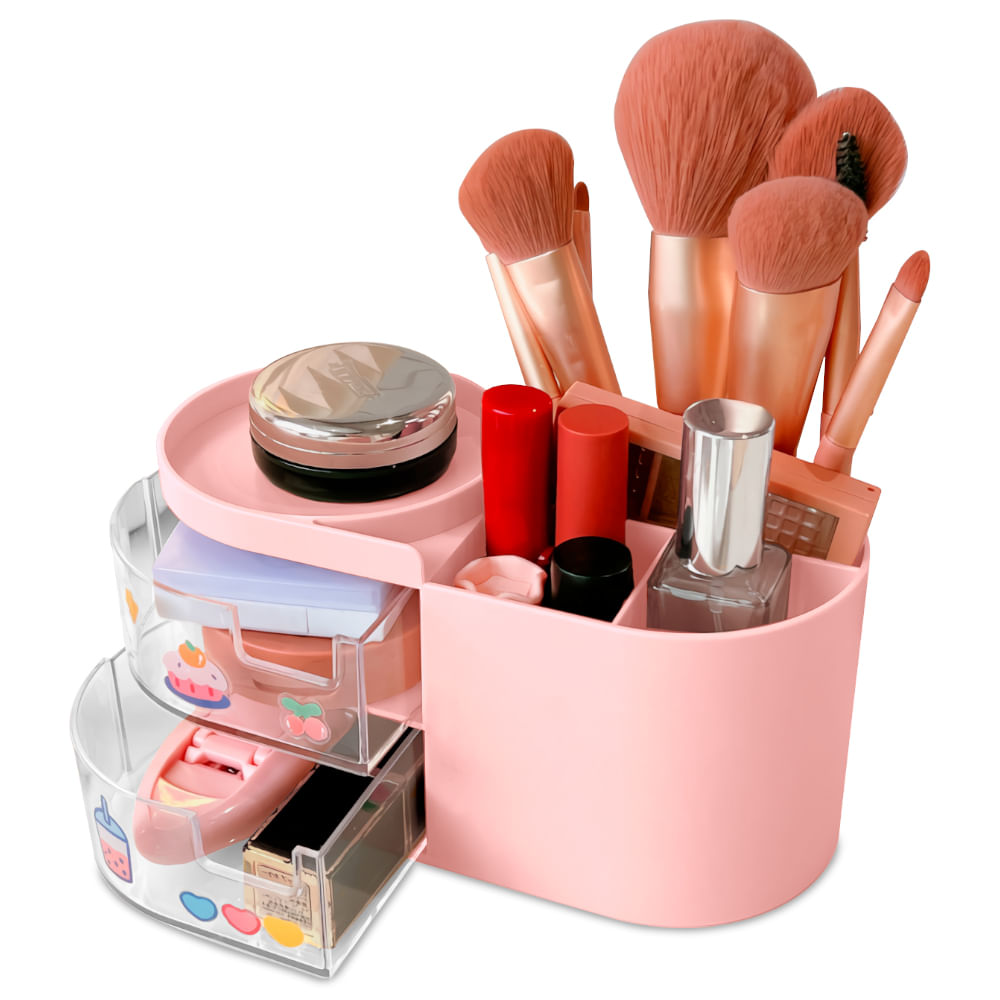 Caja De Organizador Maquillaje Cosméticos Multifuncional