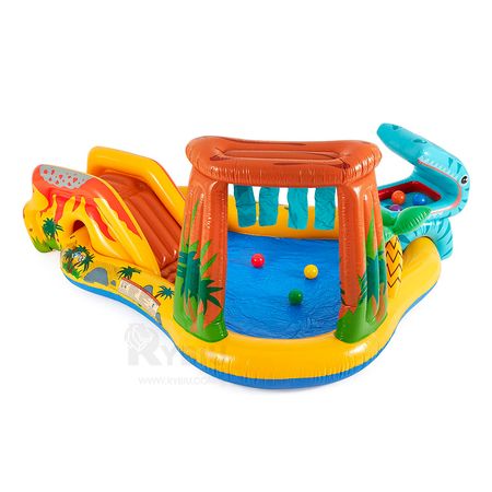 Playcenter de Dinosaurios Intex Inflable Rex Multicolor