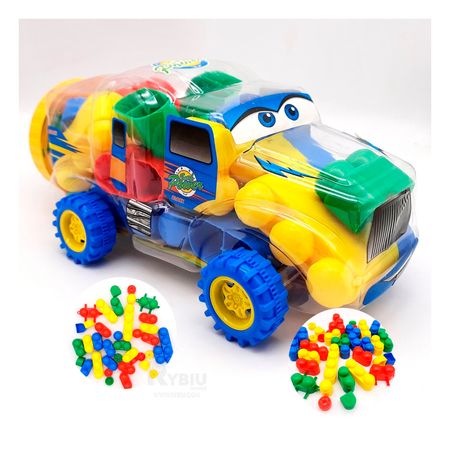 Armatodo Camion Didactic de Bloques para Niños