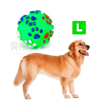 Juguete Tipo Pelota Color Verde para Perro L