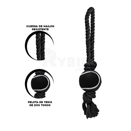 Soga Pet Sport para Perro Negro