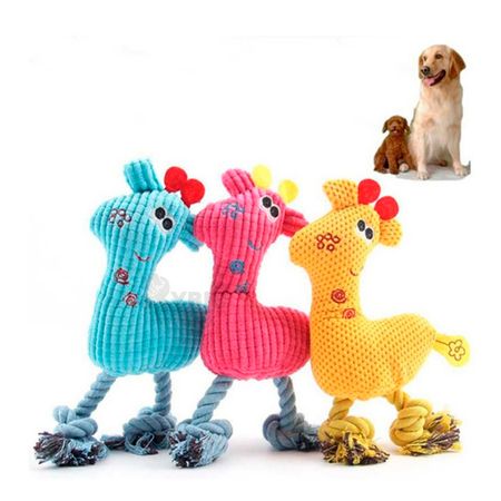 Juguete Tipo Peluche Multicolor Masticable para Mascotas