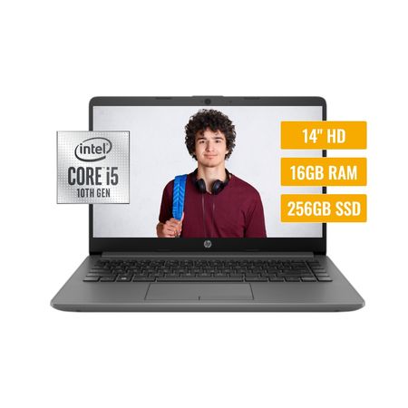 Laptop HP Intel Core i5-10210U 8GB RAM 256GB SSD 14