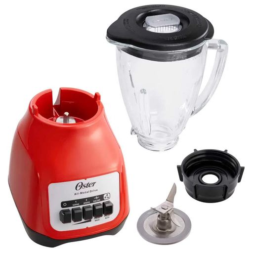 Oster® Licuadora Con Vaso De Vidrio Y Dos Velocidades Más Pulso