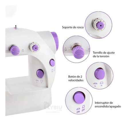 Eficiente Cosedora de Ropa con Poco Ruido