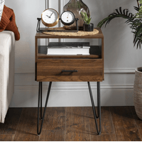 Mesa Auxiliar Velador Heather Ventitas Home Gales