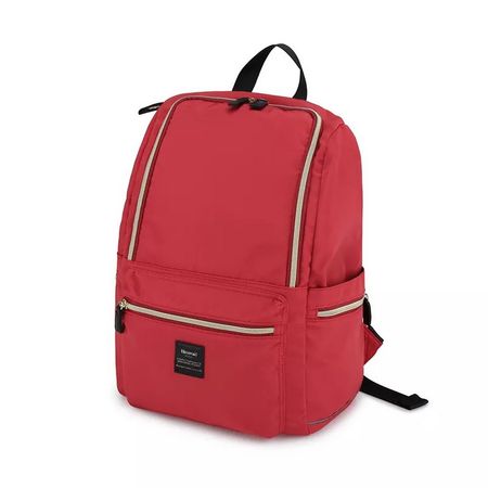 Mochila escolar o de viaje porta Laptop Himawari H1006-6 Rojo