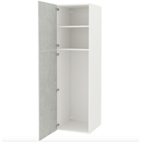 Organizador de Baño Bojan Ventitas Home Cemento y Blanco