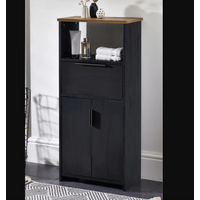 Baño Poland Ventitas Home Roble Negro y Duna