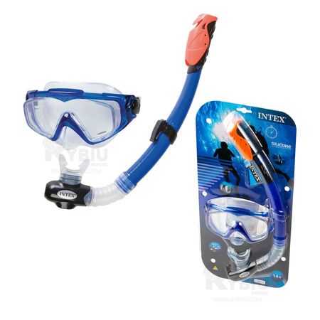 Set de Natacion de 2 Piezas Color Azul