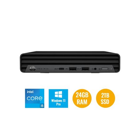 CPU HP Mini Prodesk 400 G9 Intel Core i5-12500T 24GB RAM 2TB SSD Windows 11 Pro