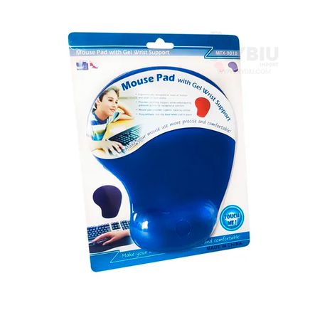 Mouse Pad Antideslizante en Color Azul