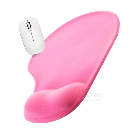 Mouse Pad Antideslizante en Color Rosado