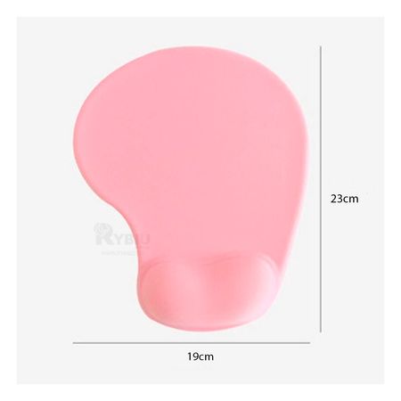 Mouse Pad Antideslizante de Tipo Ventosa Color Rosado
