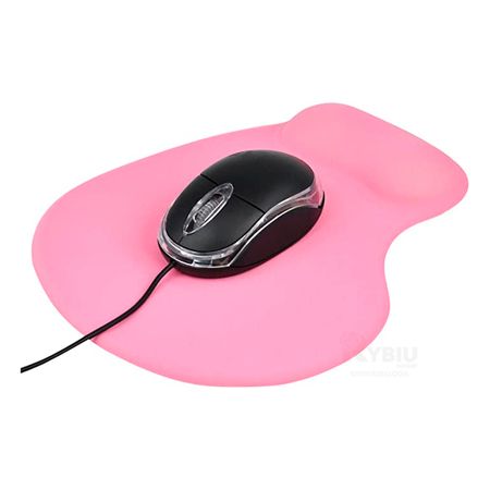 Comoda Pad Mouse Color Rosado para Oficina