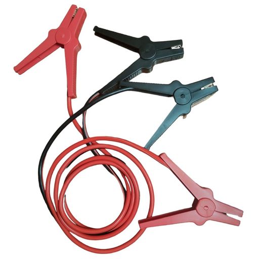 Pinzas de bateria de Coche y Motos 2.5 M rojo-negro 1000 A