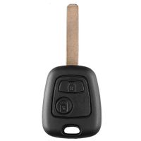 Carcasa de Llave Emisor espada VA2 de 02 Botones de reemplazo para Citroën