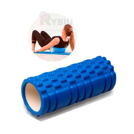 Foam Roller 35cm Azul Yogaa Pilates Todo Fit