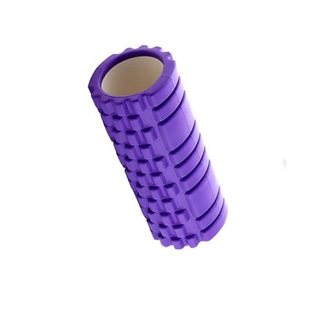 Foam Roller 35 cm Rodillo de Espuma para Masaje-Morado