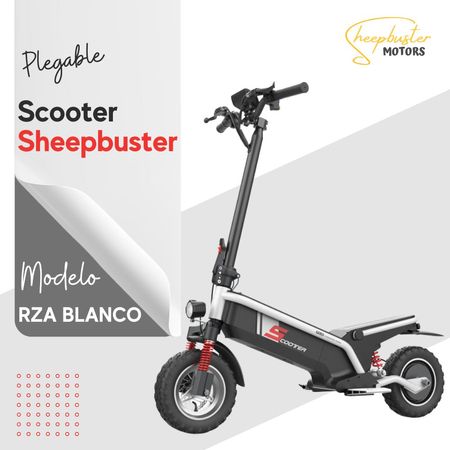 Scooter Electrico con Asiento Patin 500W Todo Terreno 40Km/h