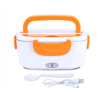 Lonchera Taper Electrico para Calentar Alimentos - Naranja
