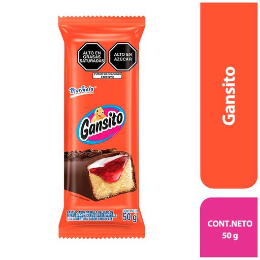 Pastelito Gansito MARINELA Bolsa 50g | plazaVea - Supermercado