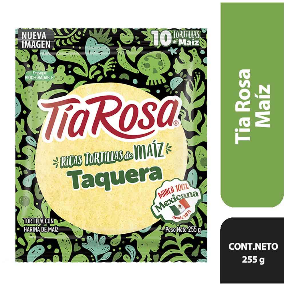 Tortilla de Maíz TÍA ROSA Bolsa 255g