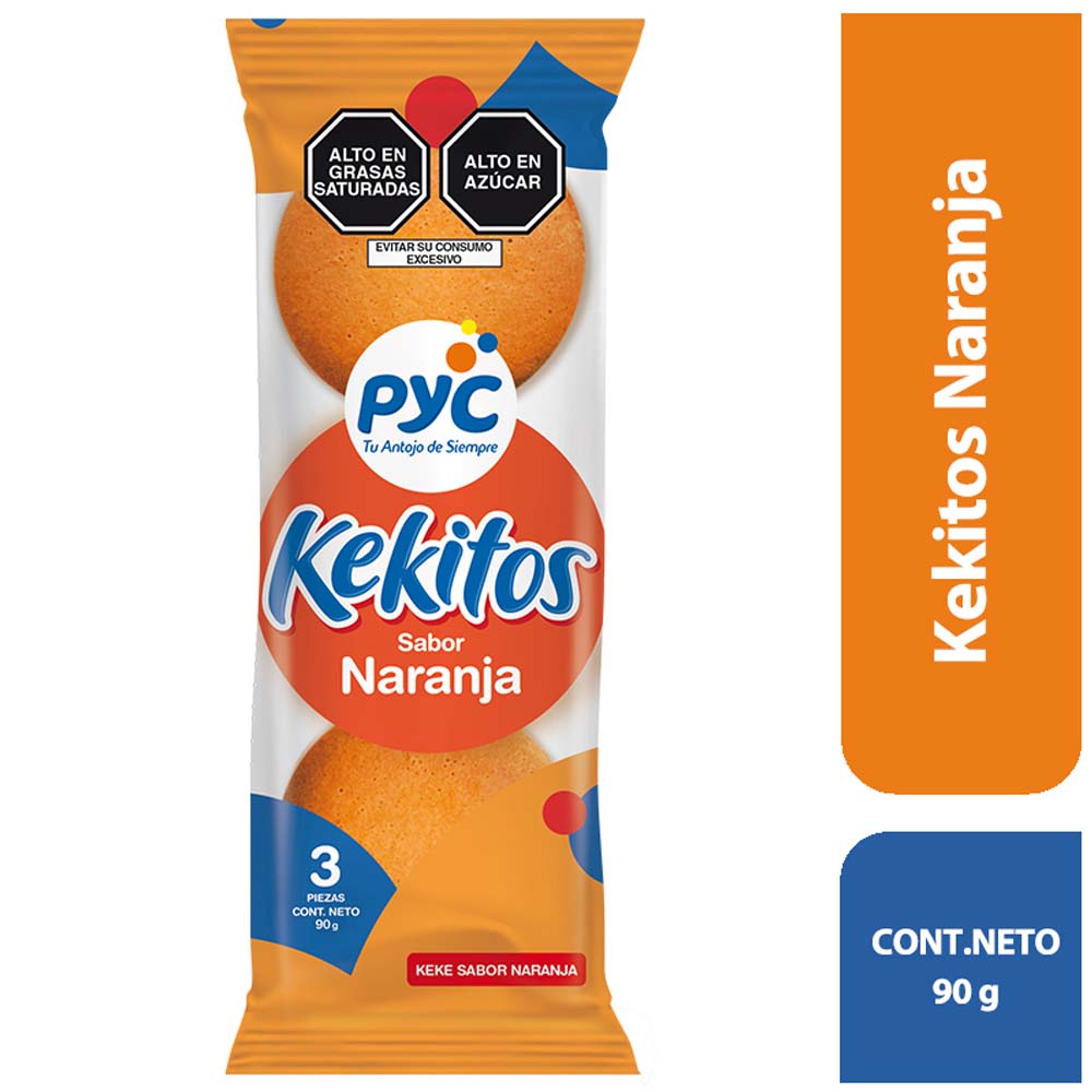 Kekito PYC Naranja Bolsa 90g