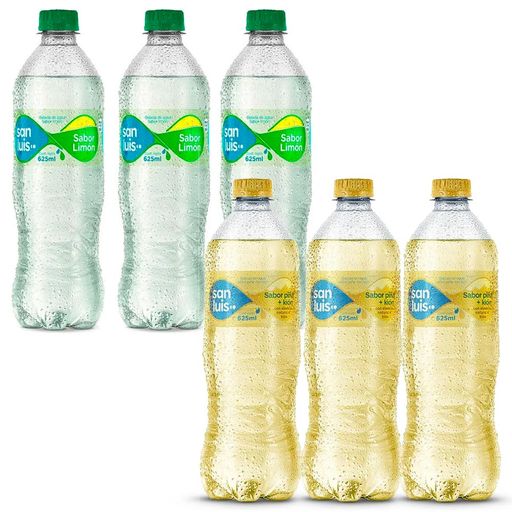 Agua Mineral SAN LUIS Con Gas Botella 625ml