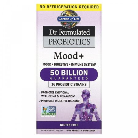 Garden Of Life Probiotics Mood+ 60 Capsulas