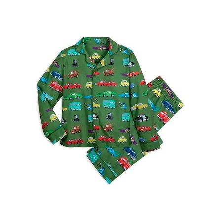 Pijama Shop Disney de 2 Piezas Camisa y Pantalón Verde de Cars para Niño de 2 Años