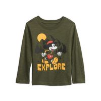 Polo Baby Gap Mickey Mouse de Disney 100% Algodón Manga Larga para Bebé Niño