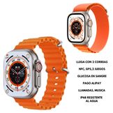 Smartwatch Serie 8 Ultra Gama Alta Naranja Z69 Ultra plazaVea