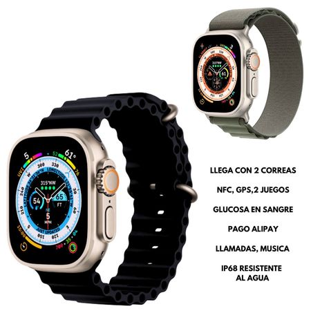 Smartwatch Serie 8 Ultra Gama Alta Negro Z69 Ultra