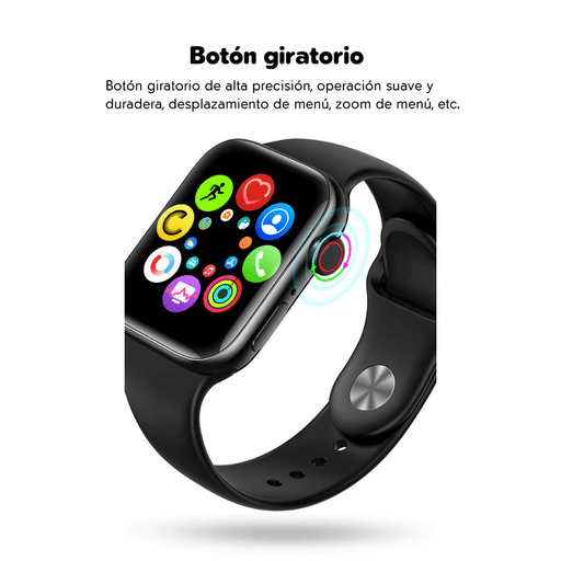 Smartwatch T900 Pro Max L V2.0 Serie 8 Negro plazaVea Supermercado