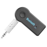 Receptor De Audio Adaptador Bluetooth V3 0 De 3 5 Mm Wireless - Negro