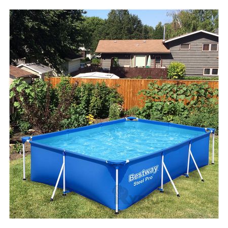 Piscina Bestway Rectangular con Estructura Resistente