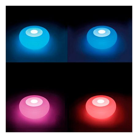 Bonito Sofa Inflable Color Blanco para Jardin