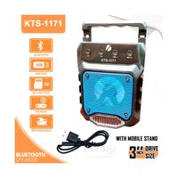 Bocina de Color Negro con Radio FM y Bluetooth