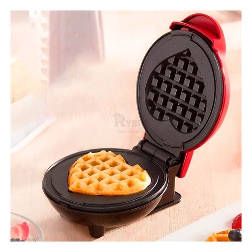 Waflera Máquina Para Hacer Waffles Forma Corazon Blanik