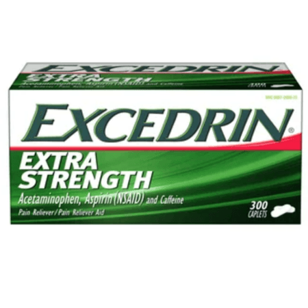 Analgesico Excedrin Extra Fuerte x 300 Comprimidos