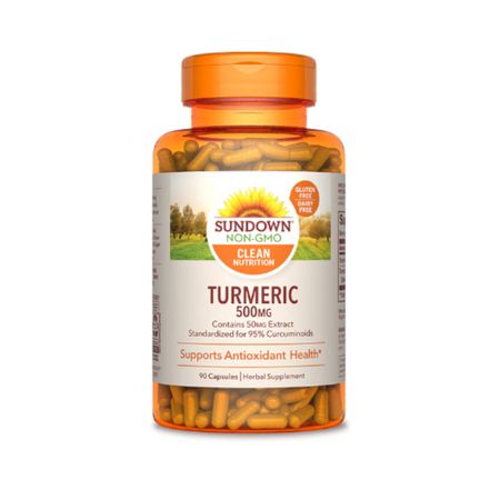 Turmeric o Cúrcuma 500 mg Sundown - 140 Cápsulas
