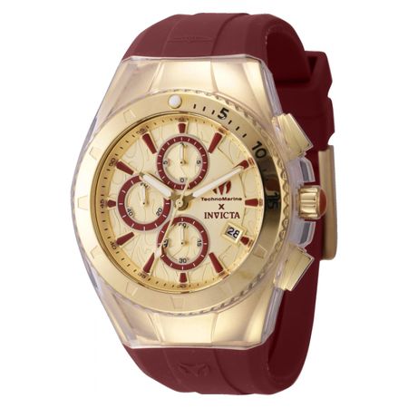 Reloj Technomarine Tm 122004 Rojo, Blanco, Negro Hombres