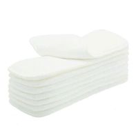 Inserto de Microfibra 4 Capas para Pañales de Tela Pack x 8 Unidades
