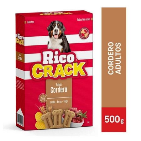 Snack para Perros Ricocrack Adultos Cordero 500 gr