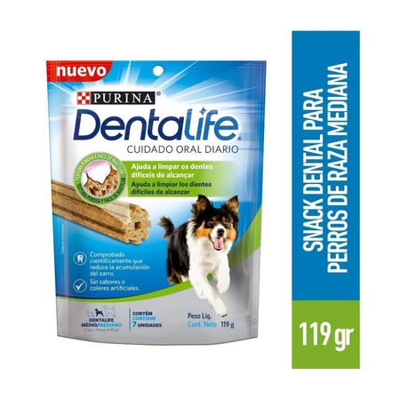Snacks Para Perros Dentalife Razas Medianas 119 gr