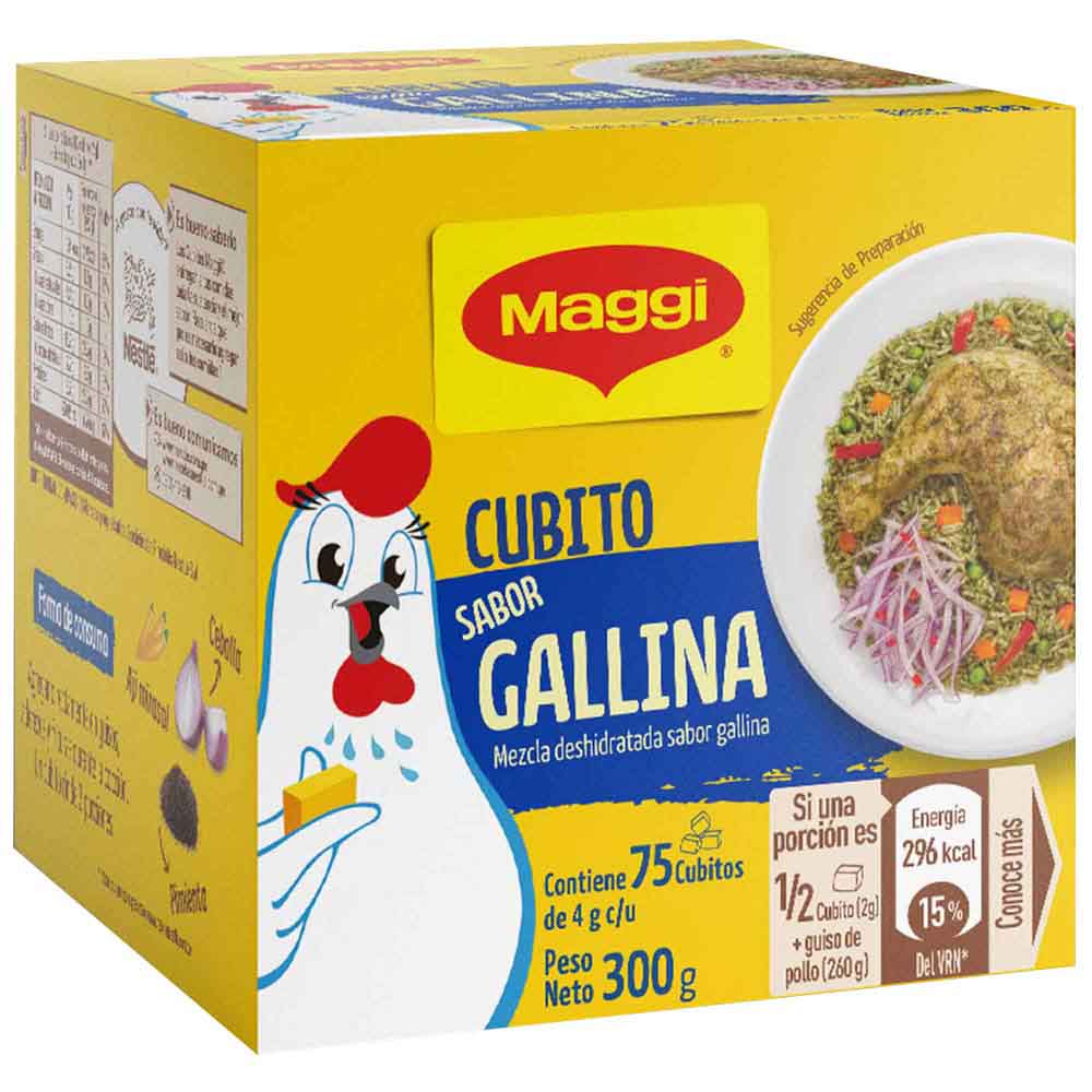 Cubito Sabor a Gallina MAGGI Caja 75un