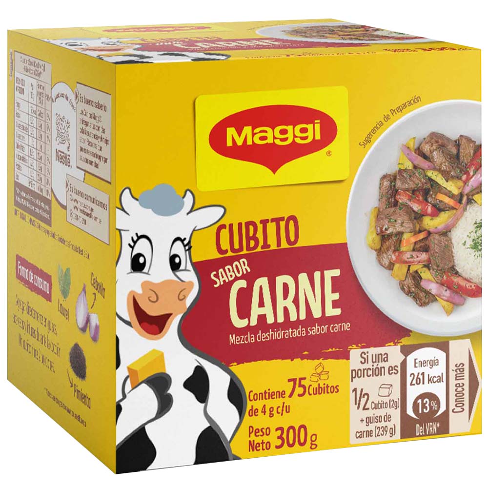 Cubito Sabor a Carne MAGGI Caja 75un